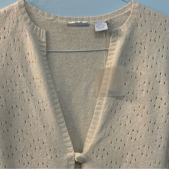 Frost Women's Cardigan Sweater NWT 100% Silk Angora - Picture 6 of 6
